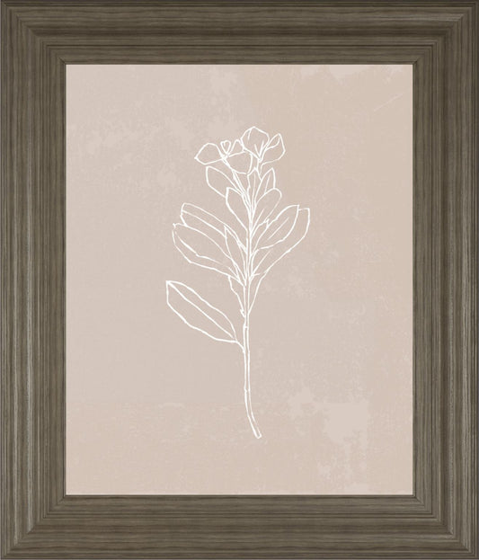 22x26 Blush Bloom I By Annie Warren - Beige