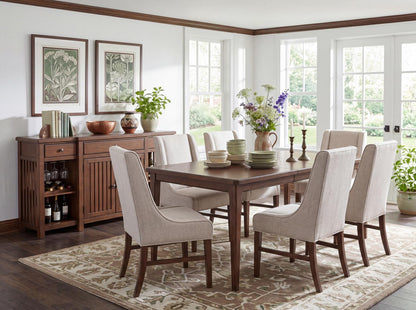 Langley - Upholstered Chair (Set of 2) - Fawn