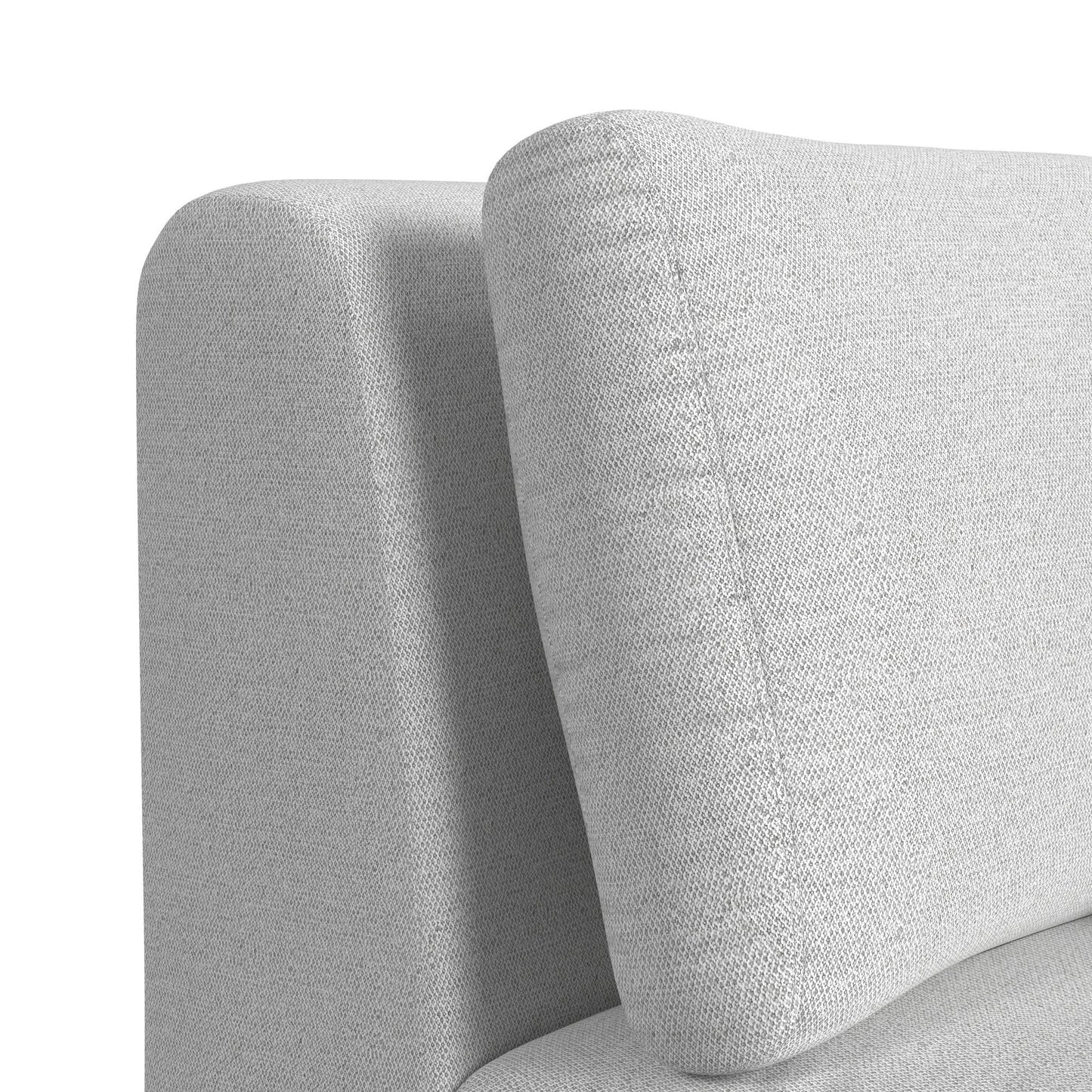 Zandara - Modular Armless Chair - Beige