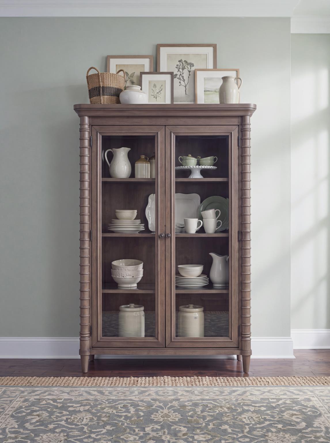 Seraphina - Display Cabinet - Midnight Oak