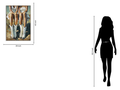 Summer Companions - 28" x 40" Framed Wall Art