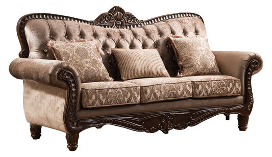 Giana - Sofa - Light Brown