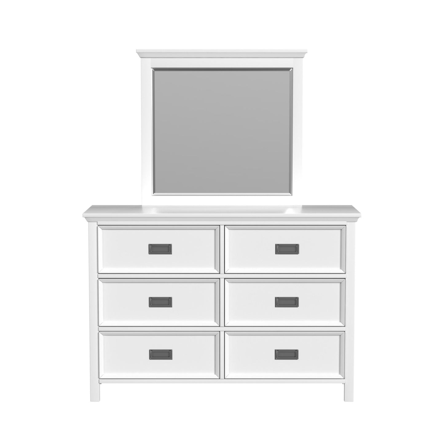 Hampton Kids - Dresser And Mirror Set