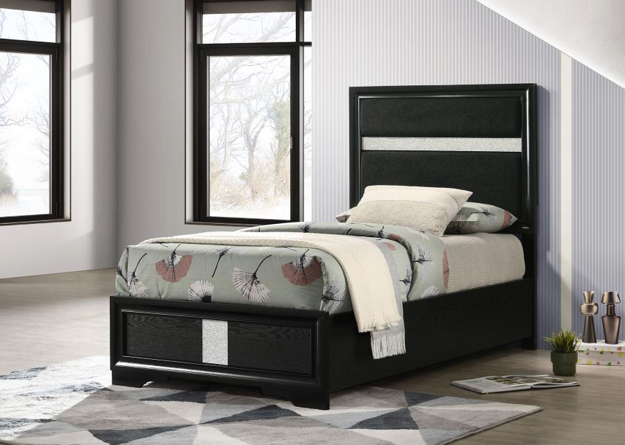 Miranda - Upholstered Panel Bed