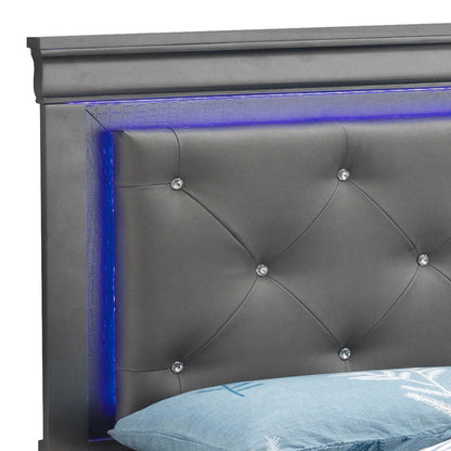 Glory Furniture - Lorana - Bed With LED