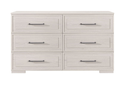 Clara - 5 Piece King Bedroom Set (Bed, Dresser & Mirror, Nightstand, Chest) - Beige