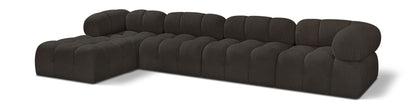Ames - 5 Piece Fabric Modular Sectional