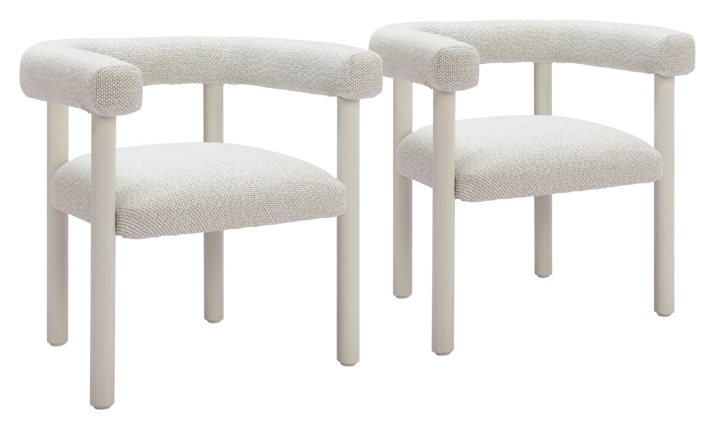 Sunbath - Dining Chair (Set of 2) - White