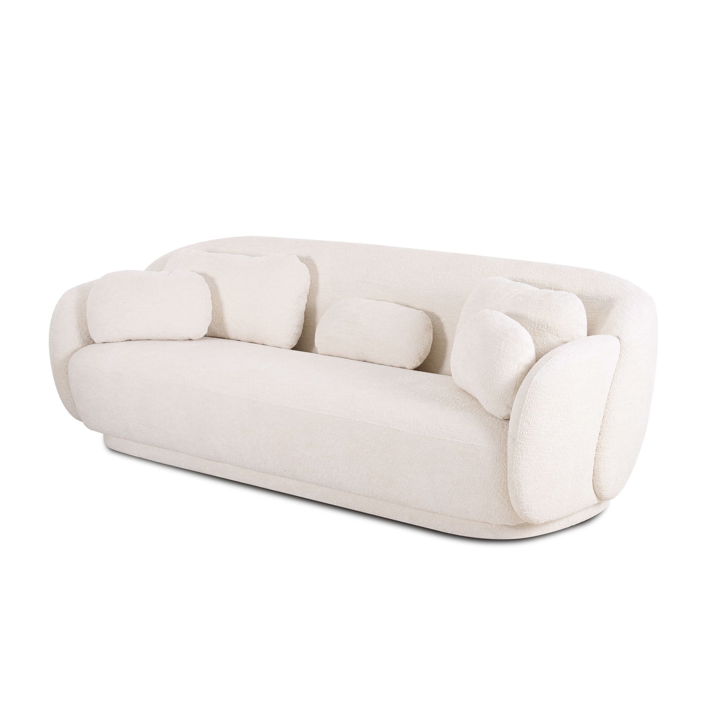 Misty - Knubby Fabric Sofa