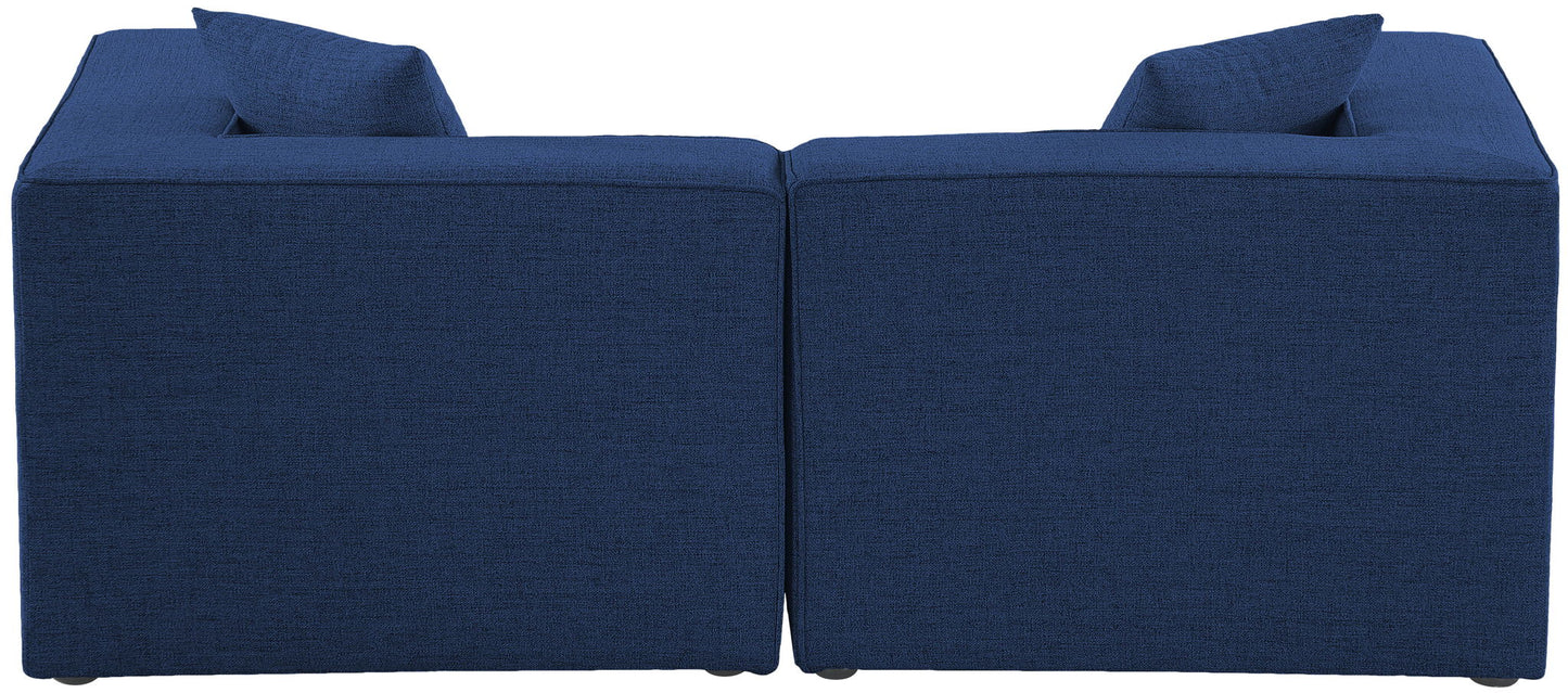 Cube - Linen Modular 2 Seat Sofa