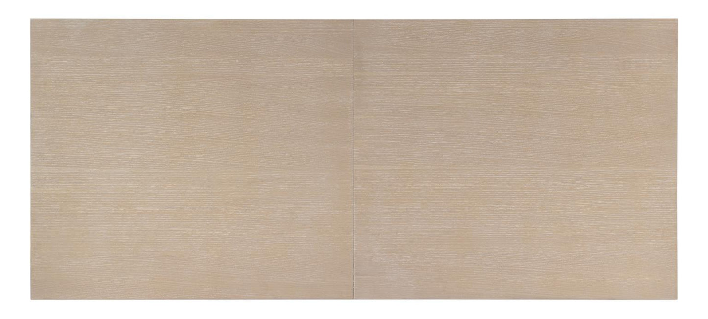 Biscayne - Complete Leg Table With One Leaf - Malabar With Alabaster Fronts