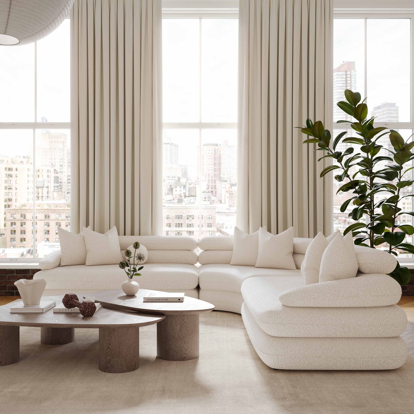 Rhema - Oblong Coffee Table - Washed Ash