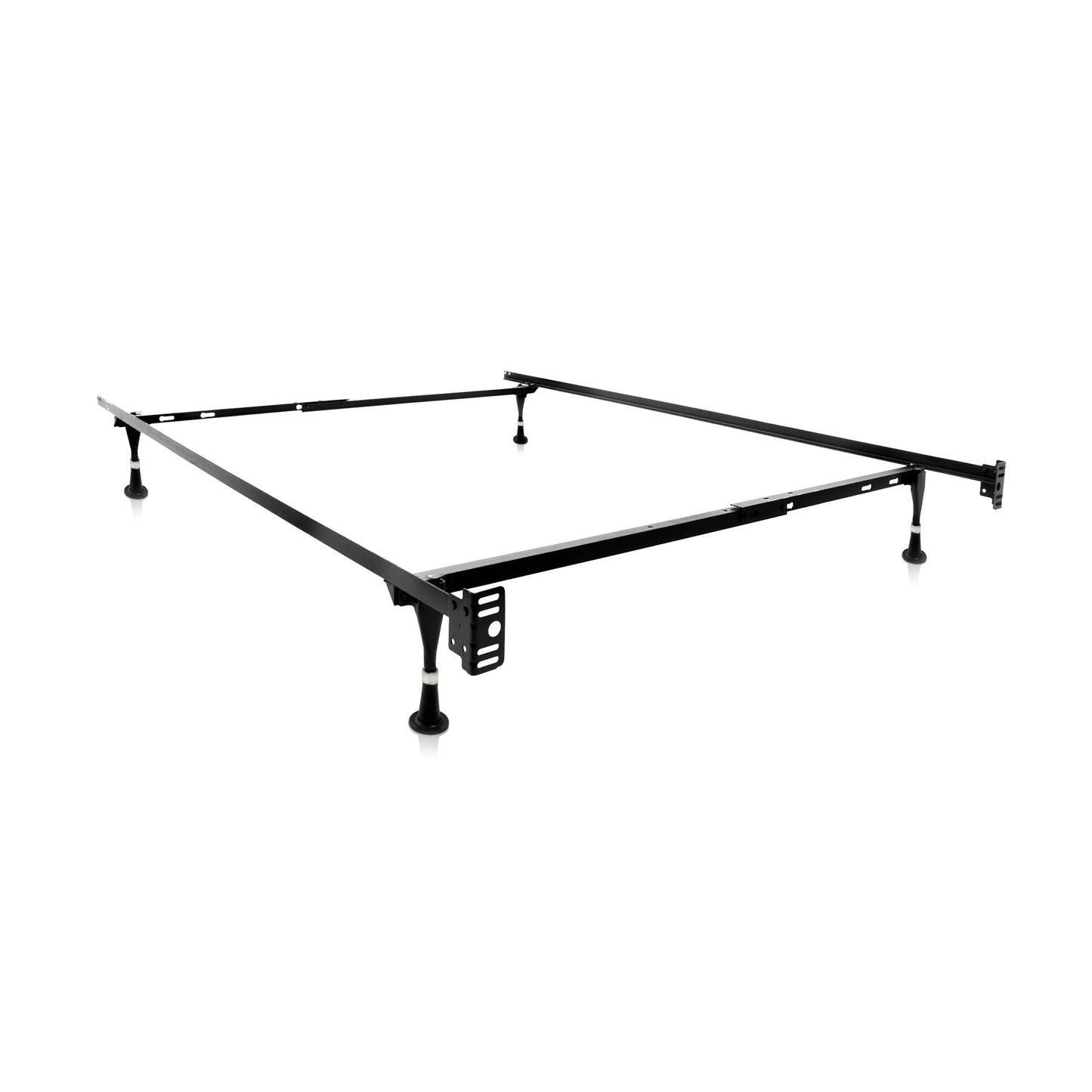 Twin Over Full Adjustable Bed Frame - Glides