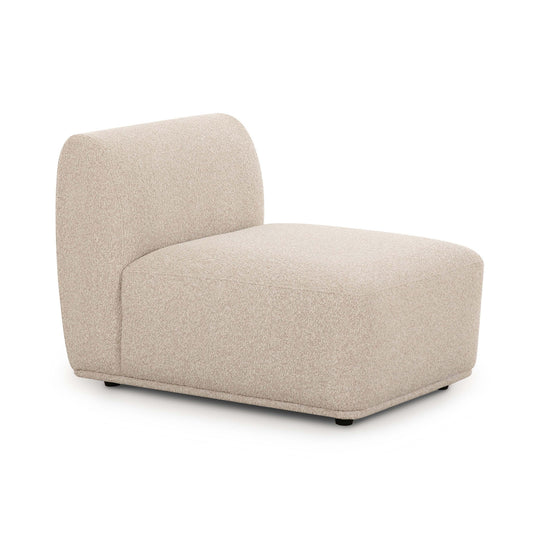 Sylvie - Armless 1-Seater - Cream