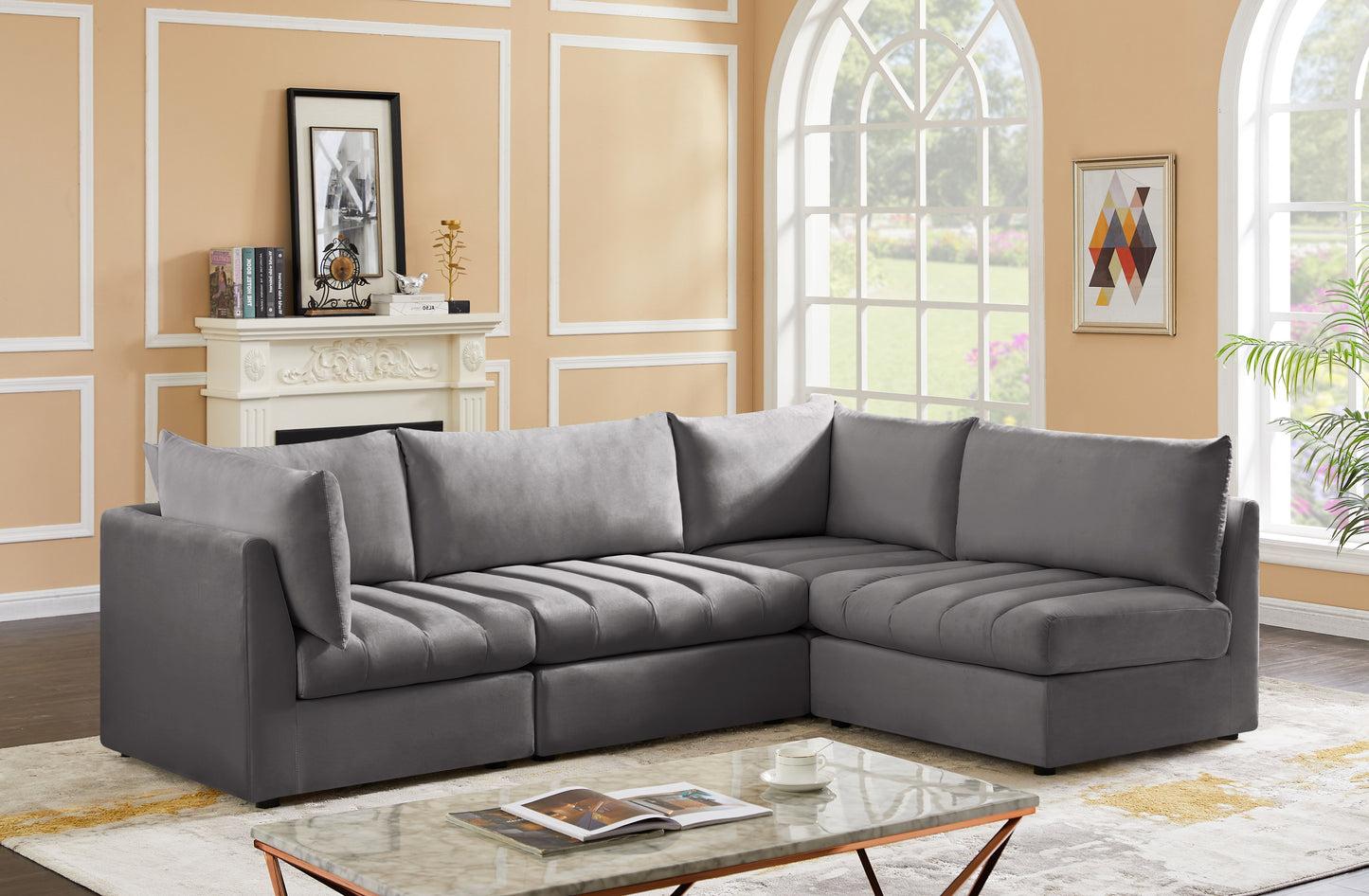 Jacob - 4 Pc. Modular Sectional