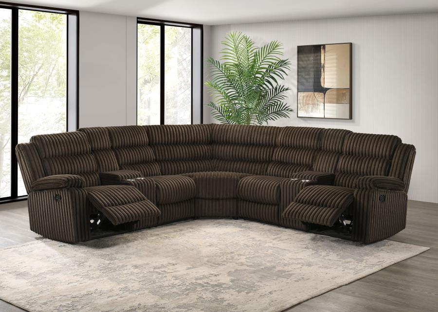 Atkinson - Upholstered Reclining Sectional Sofa