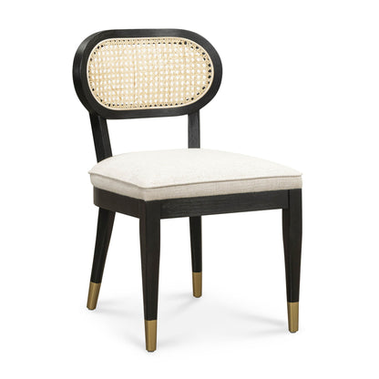 Cosette - Dining Chair - Black / Cream