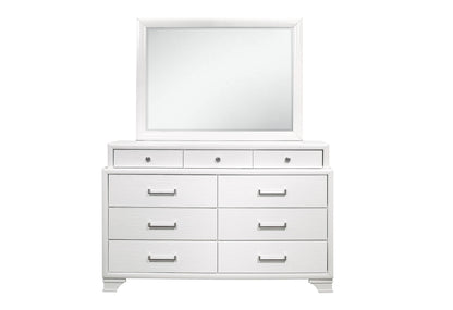 Jordyn - 5 Piece King Bedroom Set - White