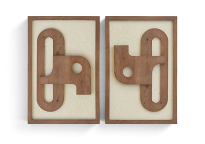 Arid - 50" x 36" 2 Piece Wall Art
