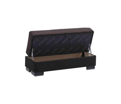 Ottomanson Armada Air - Upholstered Ottoman With Storage - Microfiber