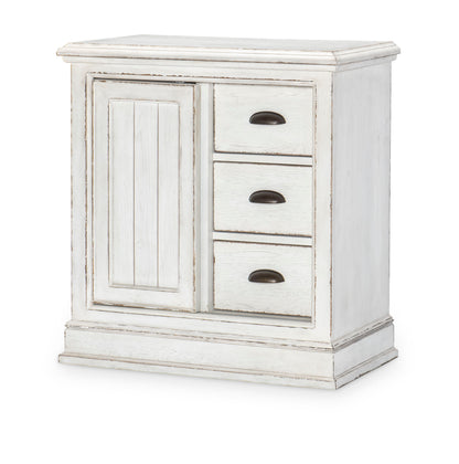 Cottage Park - Wine Bar Cabinet - White