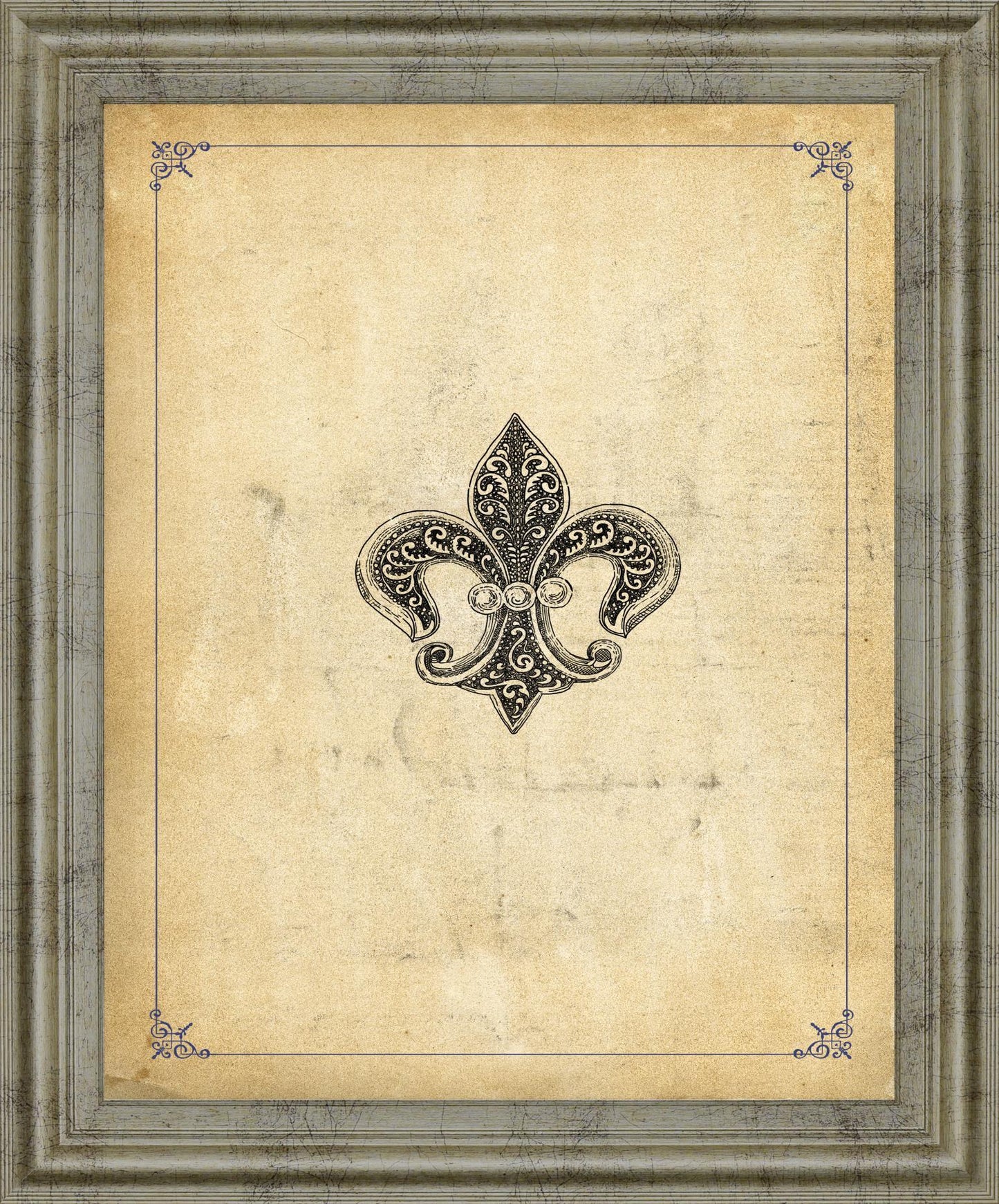 Ornate Crest - 28" x 34" Framed Wall Art