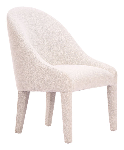 Domo - Dining Chair - White / Ivory