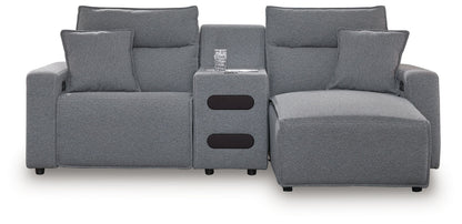 ModMax II - Salt And Pepper - Reclining Sectional