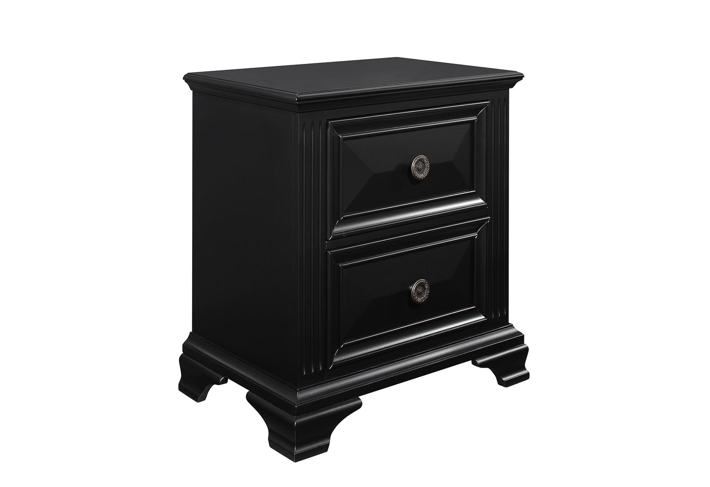 Carter - Nightstand - Black