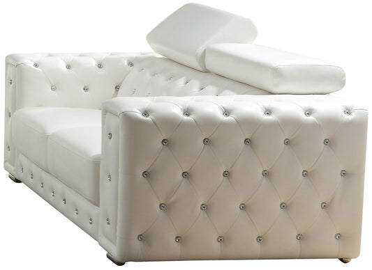 Charlise - Loveseat - White