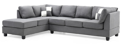 Glory Furniture - Malone - Fabric Sectional