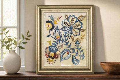 22x26 Paisley Path III By Chariklia Zarris - Beige