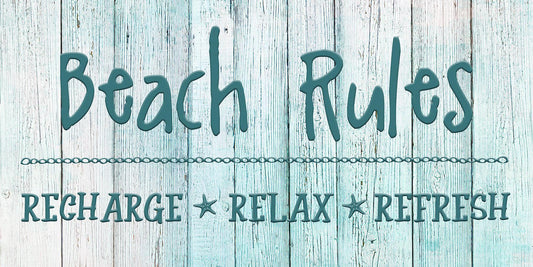 Framed - Recharge By Natalie Carpentieri - Light Blue