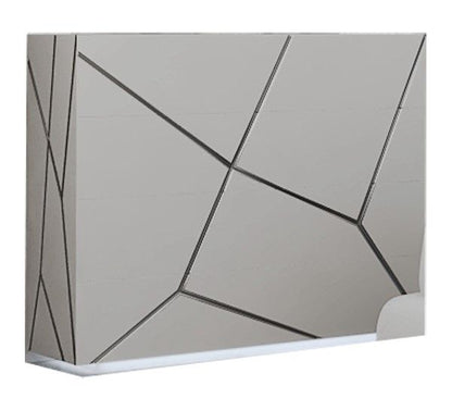 Gio - Single Dresser - White / Gray
