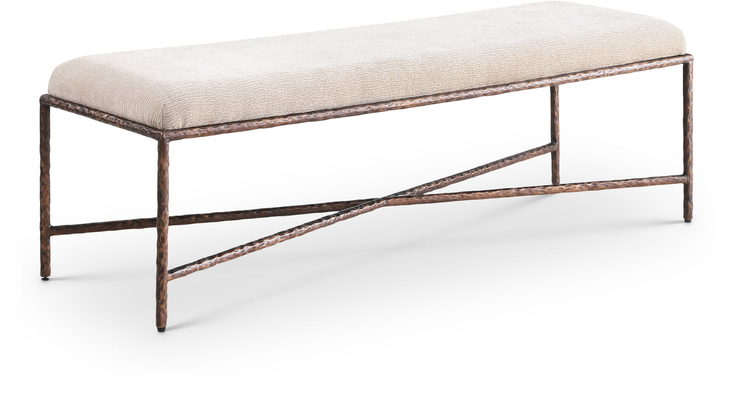 Valley - Bench With Bronze Frame