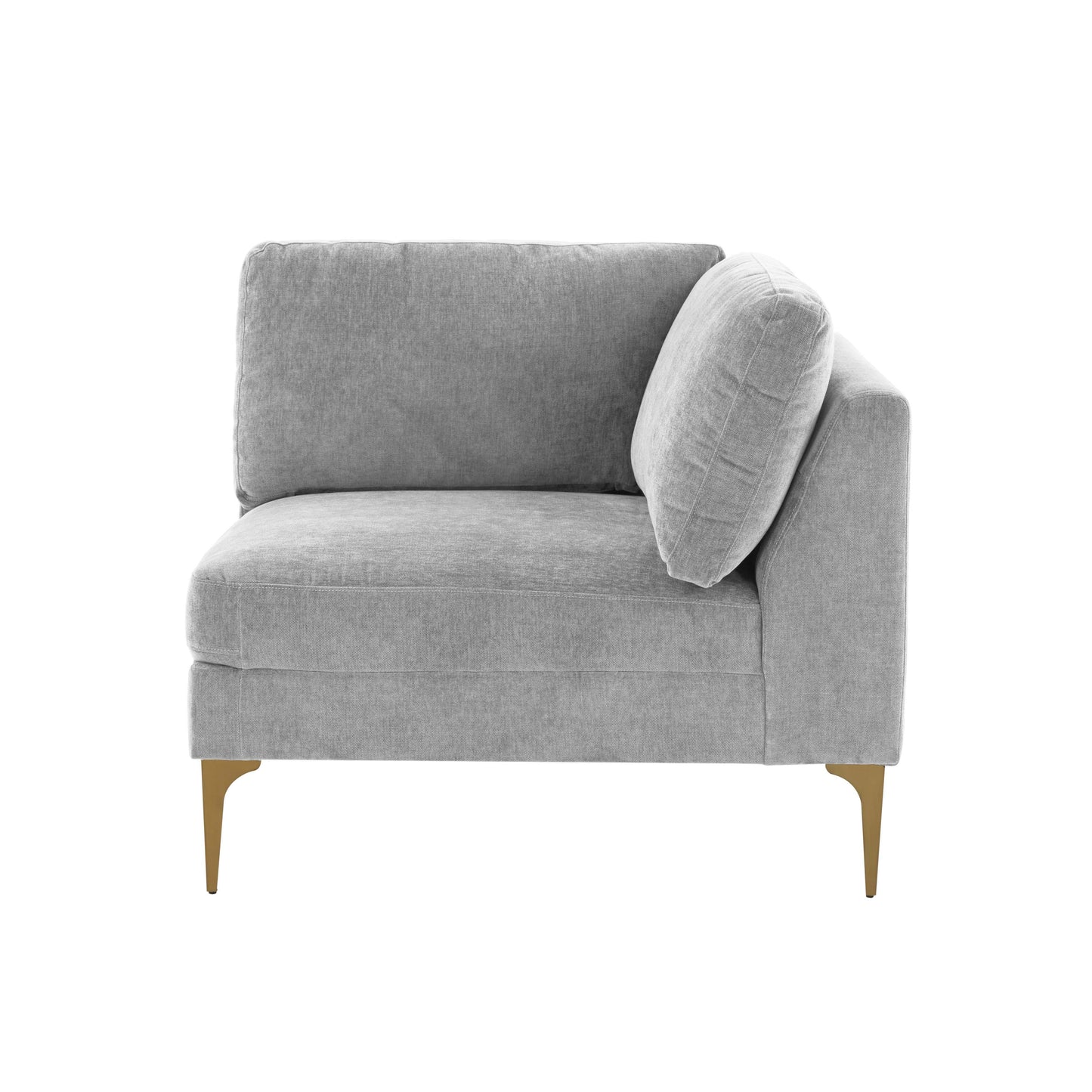 Serena - Velvet Armless Chair