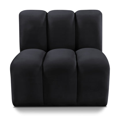 Arc - Velvet Straight Chair