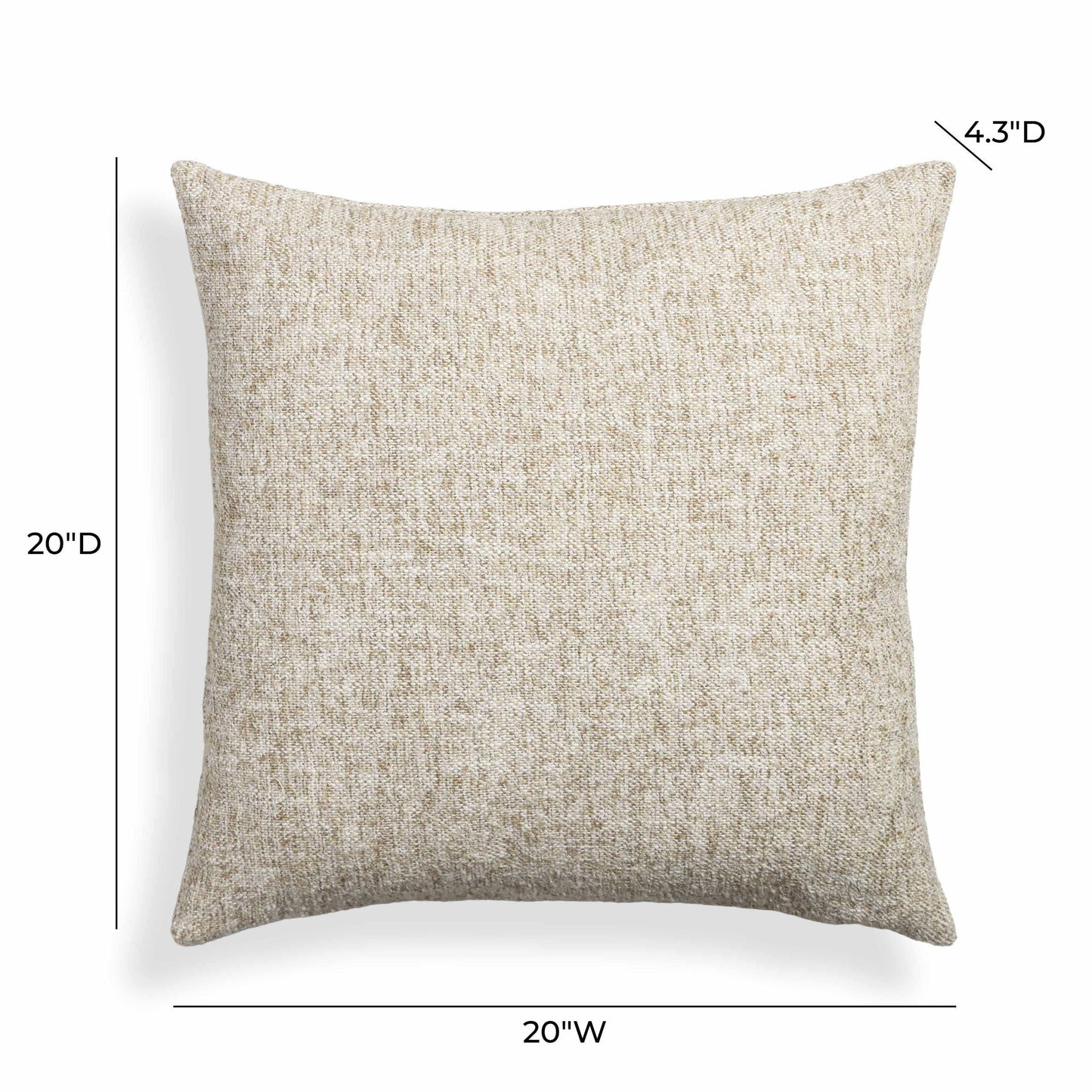 Poh - Boucle Square Accent Pillow