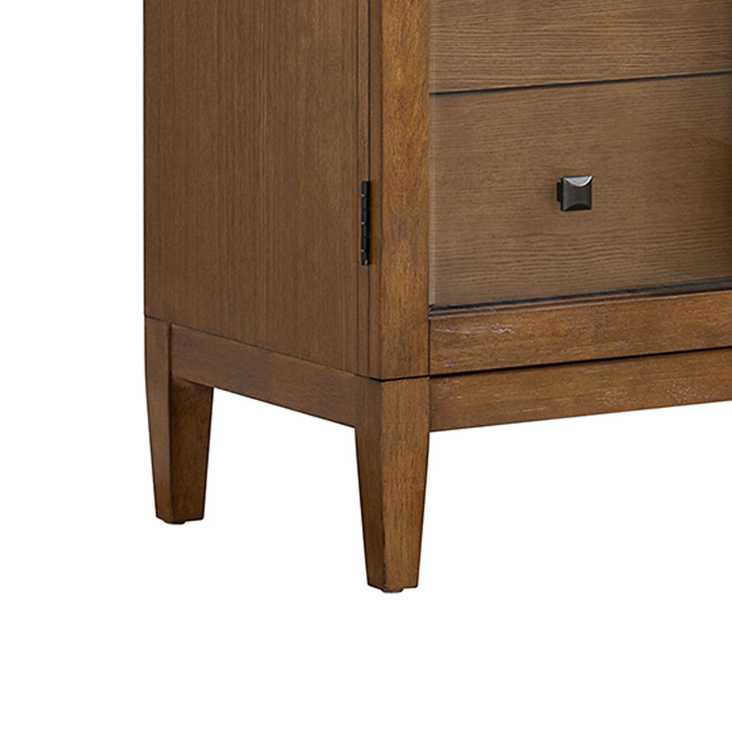 Portico - Display Cabinet - Brown Oak