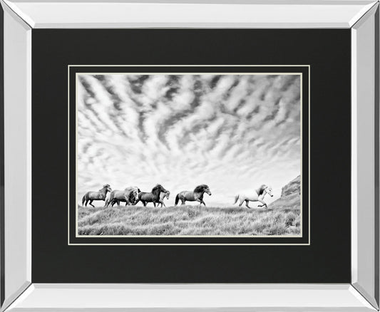 Horse Run III By PHBurchett - Gray