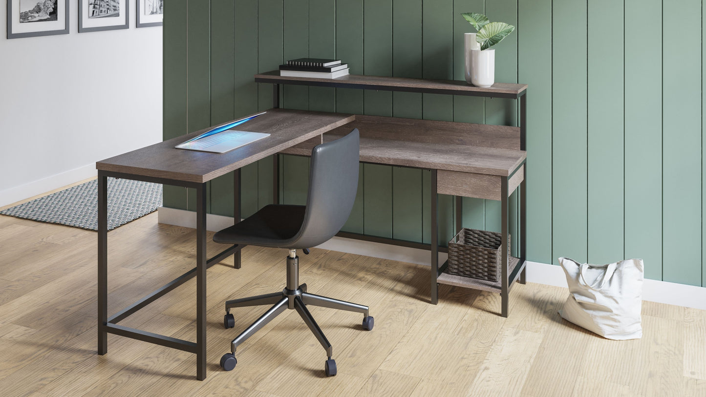 Dorrinson - L-Desk Home Office Set