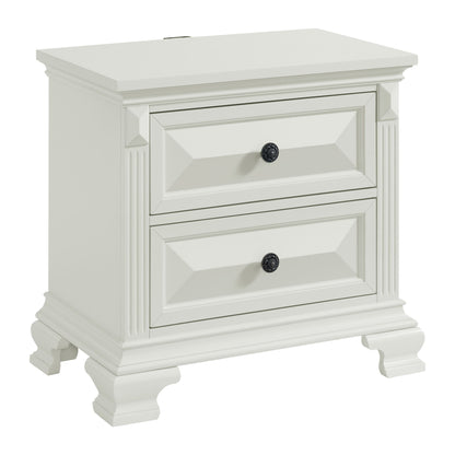 Bridgestone - 2-Drawer Nightstand With USB