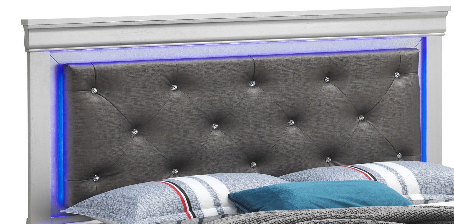 Glory Furniture - Lorana - Bed With LED Headboard
