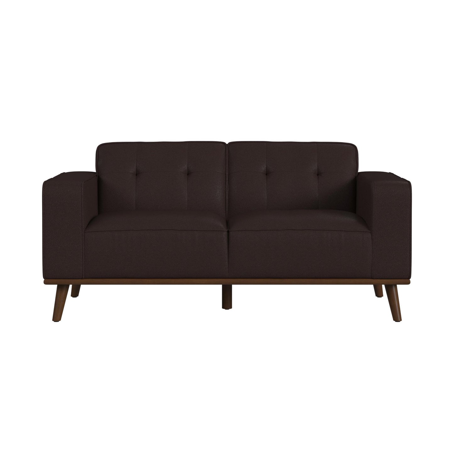 Destiny - Loveseat With Wood Front