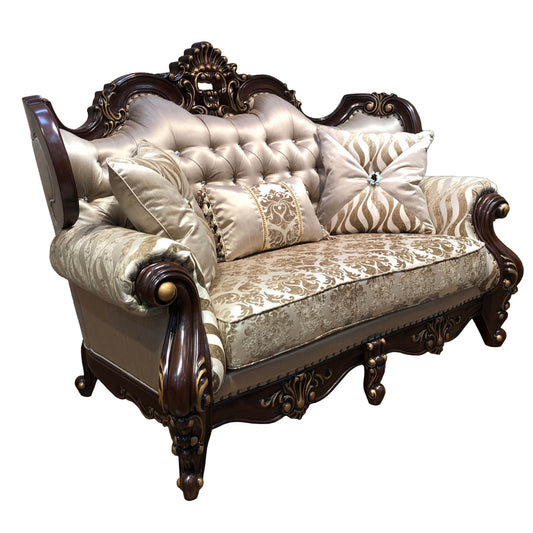 Jade - Loveseat - Dark Brown