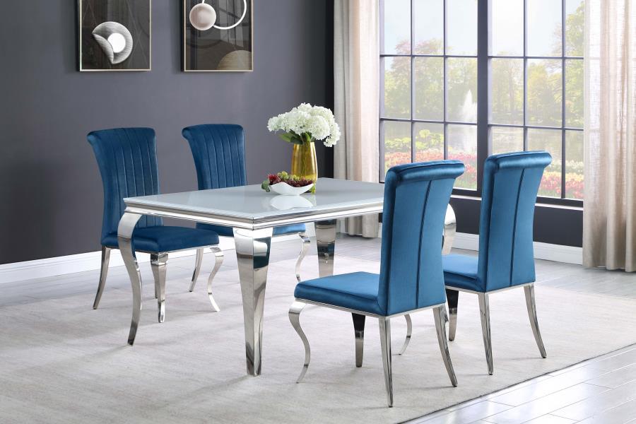 Carone - Rectangular Glass Dining Set