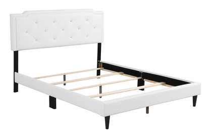 Glory Furniture - Deb - Faux Crystals Tufted Bed