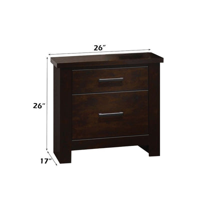 Panang - Nightstand - Mahogany