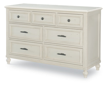 Lake House - Dresser - Pebble White