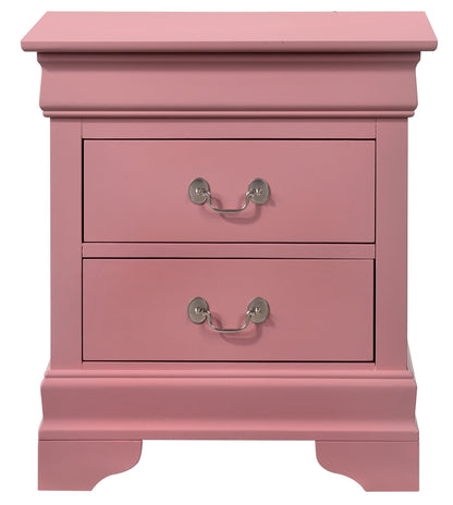 Glory Furniture - Louis Phillipe - 2 Drawer Nightstand